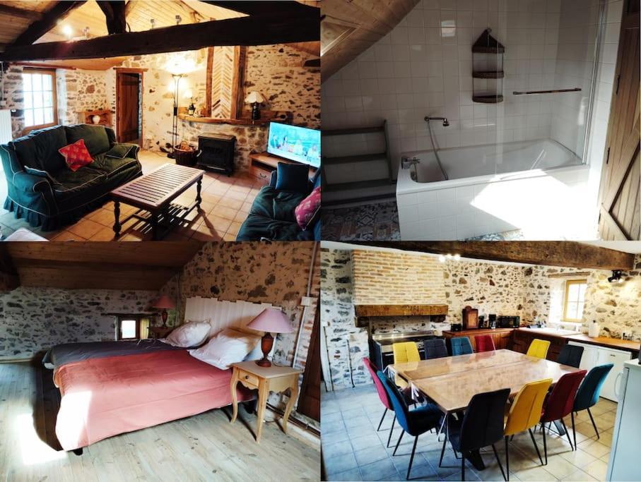 Vila La Longere Du Plessis Mornay, 30 Min Du Puy Du Fo, Wifi, Parking, Jardin La Foret-sur-Sevre Exteriér fotografie