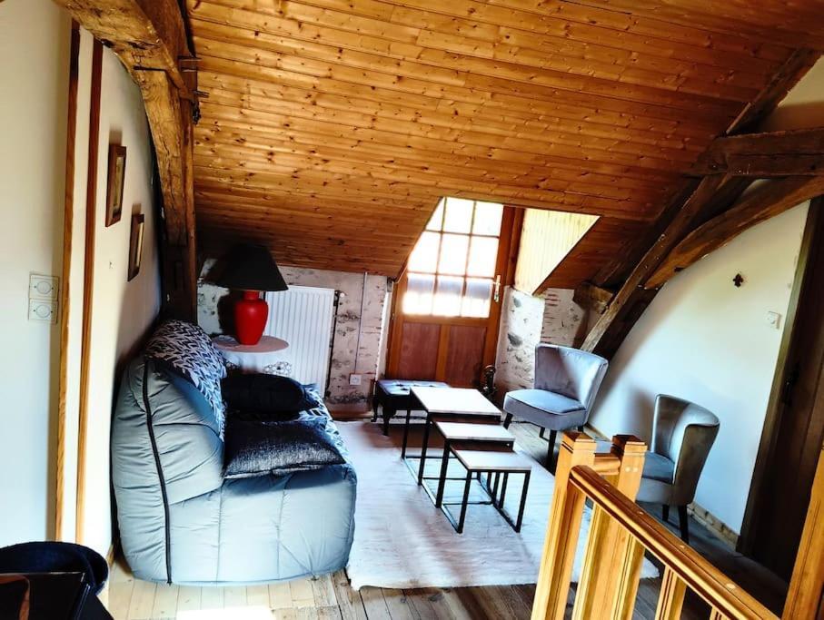 Vila La Longere Du Plessis Mornay, 30 Min Du Puy Du Fo, Wifi, Parking, Jardin La Foret-sur-Sevre Exteriér fotografie
