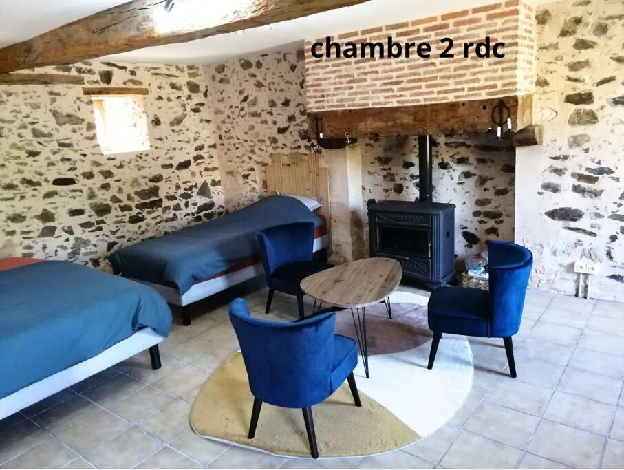 Vila La Longere Du Plessis Mornay, 30 Min Du Puy Du Fo, Wifi, Parking, Jardin La Foret-sur-Sevre Exteriér fotografie